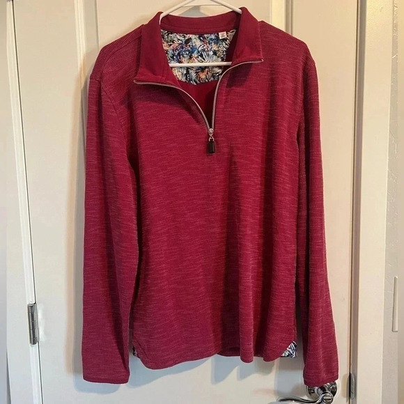 Robert Graham Knit Sweater M pink - Picture 2 of 4